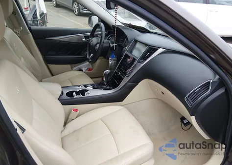 2014 Infiniti Q50 Premium z USA, uszkodzony, nr VIN JN1BV7AR8EM695587